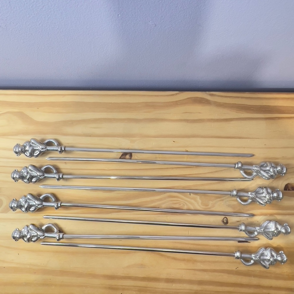 Pottery Barn Monkey Kebab Skewers - Set of 8